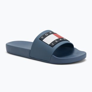 Tommy Jeans Pool Slide Ess DBX costa blu infradito da uomo
