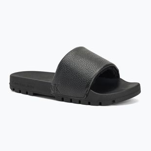Calvin Klein YM0YM01172 Uomo Truck Slide triple nero infradito