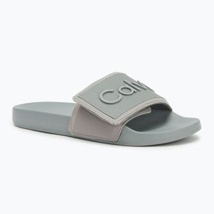 Calvin Klein infradito uomo HM0HM01437 Adj Pool Slide TPU granito road