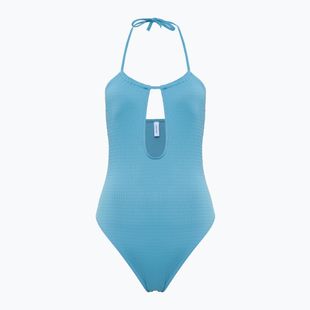 Costume da bagno intero donna Calvin Klein KW0KW02725 Plunge - RP blu adriatico