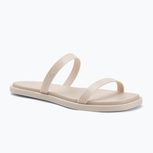 Calvin Klein infradito donna HW0HW02417 Double Bar Slide - Gelatina tortora