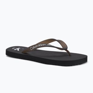 Calvin Klein infradito donna YW0YW01829 Sandalo da spiaggia Tpu trasparente nero