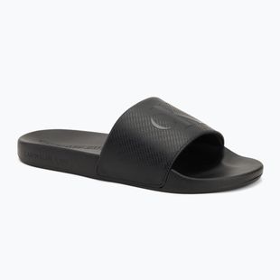 Calvin Klein YM0YM01269 Uomo Slide Aop Print triple nero infradito