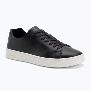 Calvin Klein scarpe da uomo HM0HM01723 Low Top Lace Up Unlined Lth ck nero