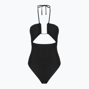 Costume intero donna Calvin Klein KW0KW02813 Ck Wire Plunge One Piece-RP pvh nero