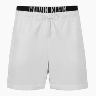 Calvin Klein KM0KM01093 Uomo Intense Power Medium Double WB pvh classic white swim shorts