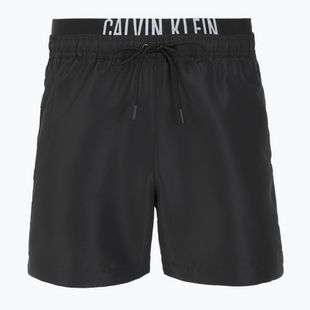 Calvin Klein KM0KM01093 Uomo Intense Power Medium Double WB pvh pantaloncini da bagno neri