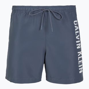Pantaloncini da bagno Calvin Klein uomo KM0KM01092 Intense Power Medium Coulisse grisaglia