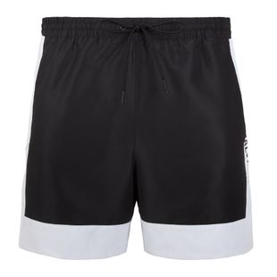 Calvin Klein KM0KM01095 Uomo Intense Power Medium Drawstring Fashion pantaloncini da bagno bianco brillante