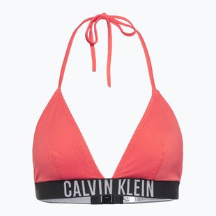 Calvin Klein top da bagno KW0KW02750 Intense Power Rib Triangle-RP corallo abbagliante