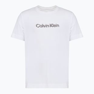 Calvin Klein Uomo LVGMS5K183 Maglietta grafica classica bianca