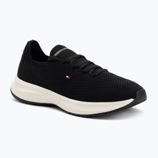 Tommy Hilfiger scarpe da donna Knit Runner nero