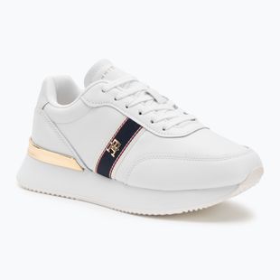 Tommy Hilfiger scarpe da donna Webbing Runner bianco