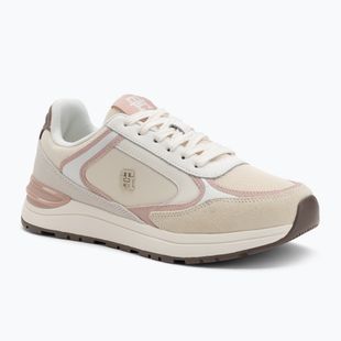 Tommy Hilfiger Scarpe casual da donna Moda Runner Mix bianco brillante/moonstruck/tandoori