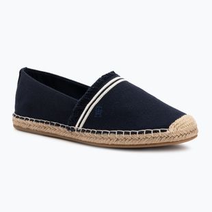 Espadrillas da donna Tommy Hilfiger Fringe Canvas Closed space blue