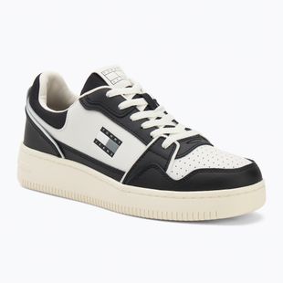Tommy Jeans Retro Basket scarpe da uomo nero