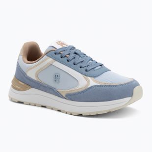 Tommy Hilfiger Scarpe casual da donna Moda Runner Mix azzurro/blu spazzacamino