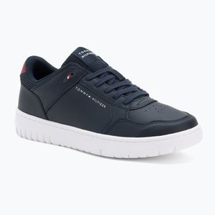 Scarpe da uomo Tommy Hilfiger Basket Core Lite Lth Mix desert sky