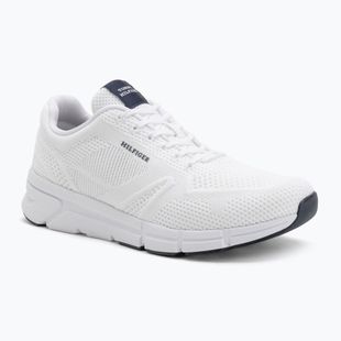 Scarpe Tommy Hilfiger Comfort Run Knit bianche da uomo