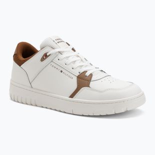 Scarpe Tommy Hilfiger Basket Core Lite Lth Mix ecrù da uomo