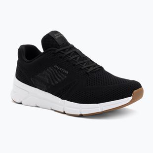 Scarpe Tommy Hilfiger Comfort Run Knit uomo nero