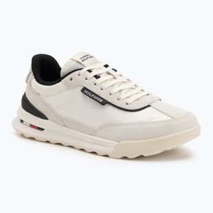 Scarpe Tommy Hilfiger Retro Runner Nylon Mix avorio petalo uomo