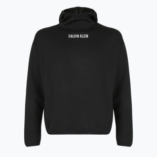 Felpa con cappuccio da uomo Calvin Klein nero
