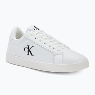 Scarpe da donna Calvin Klein YW0YW01781 3 Cupsole Laceup PU MG bright white