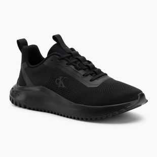 Scarpe da uomo Calvin Klein YM0YM01387 Eva Runner Mix NY triple black