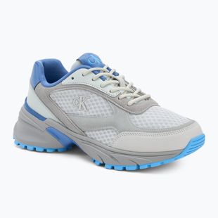 Scarpe da uomo Calvin Klein YM0YM01379 Hike Runner Mesh MIX oyster mushroom/grey/palest blue