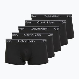 Boxer Calvin Klein LV00NB4412 Low Rise Trunk 5 paia black