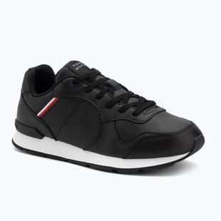 Scarpe uomo Tommy Hilfiger Runner Icon Leather black