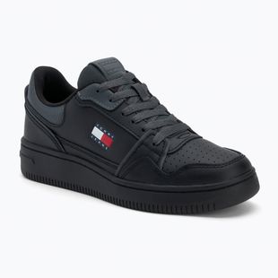Sneaker Tommy Jeans Retro Basket donna nero