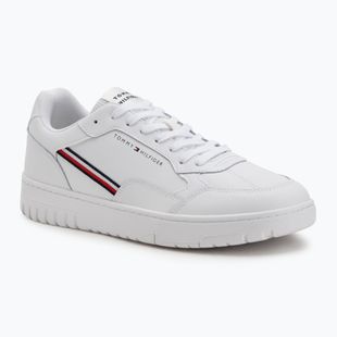 Scarpe da uomo Tommy Hilfiger Basket Core Stripes white