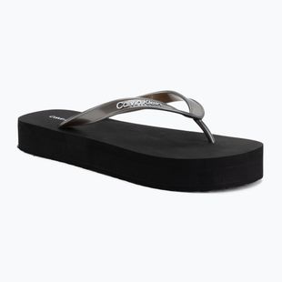 Infradito da donna Calvin Klein HW0HW03120 Flatform triple black