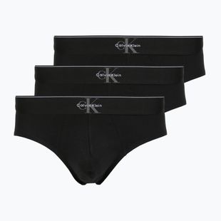Slip da uomo Calvin Klein LV00NB4471 Hip Brief 3 pairs black