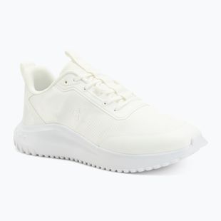 Scarpe da uomo Calvin Klein YM0YM01442 Eva Runner Lace Up Mat Mix 0GJ triple bright white