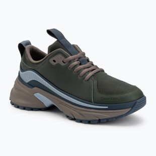 Scarpe da uomo Calvin Klein YM0YM01417 Hike Runner Laceup Tech Mix thym/taupe smog