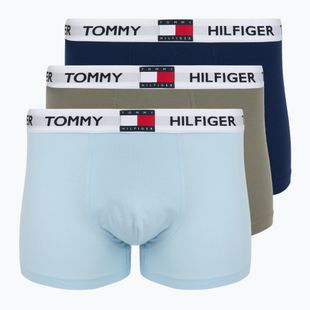 Boxer Tommy Hilfiger Trunk 3 utility pairs sage/prppy navy/keepsake blue