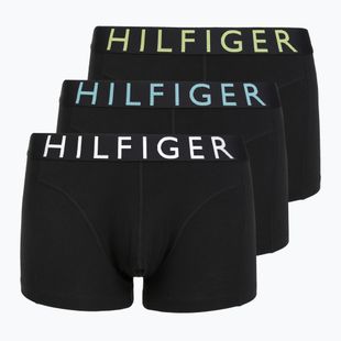 Boxer Tommy Hilfiger Trunk WB 3 pairs lemon curd/arctic aqua/black