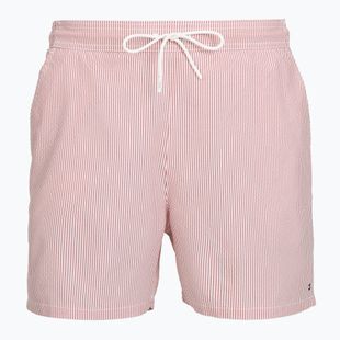 Costume da bagno uomo Tommy Hilfiger Medium Drawstring Ithaca terra red/ecru ithaca