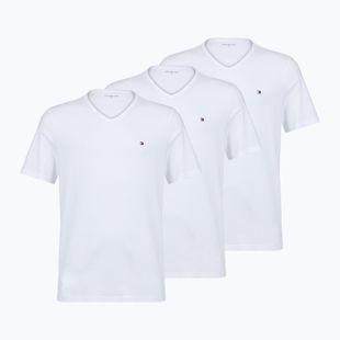 T-shirt da uomo Tommy Hilfiger Cotton V-Neck white/white/white