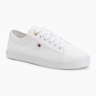Sneakers da donna Tommy Hilfiger Foxing Sneaker Canvas white