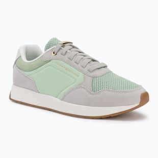 Scarpe da donna Tommy Hilfiger Chic Eva Runner Mesh gentle jade/grey whisper