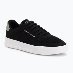 Sneakers uomo Tommy Hilfiger Court Knit black
