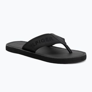 Infradito da uomo Tommy Hilfiger Lbeach Sandal Leather black