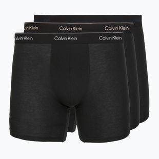 Boxer Calvin Klein LV00NB4394 Brief 3 pairs black w/heavenly iris logo/black w