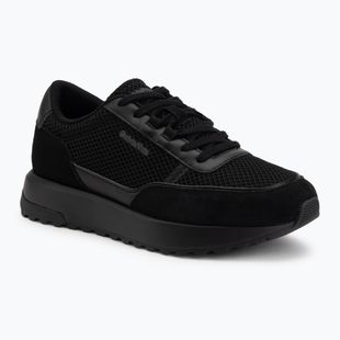 Scarpe da uomo Calvin Klein HM0HM02215 City Runner Laceup Nylon Recycled Suede triple black