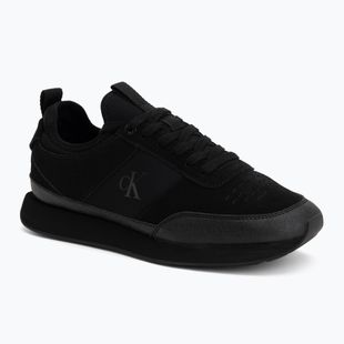Scarpe da uomo Calvin Klein HM0HM02305 Retro Runner Sock triple black