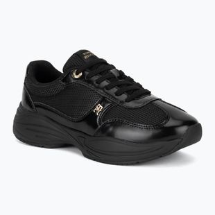 Scarpe da donna Tommy Hilfiger ModernRunner Shiny Leather black